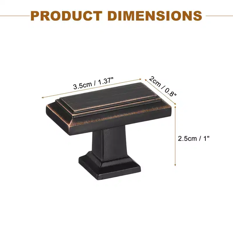 Unique Bargains Solid Zinc Alloy Matte Brushed Finish Deep Thread Design Cabinet Handle