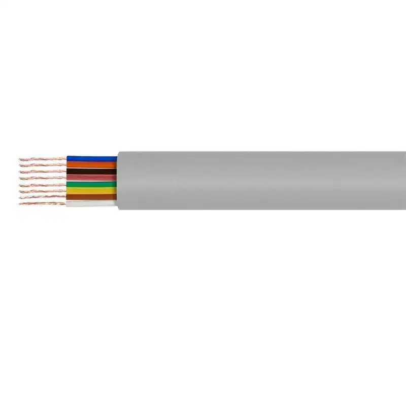 Monoprice Stranded Bulk Phone Cable - 1000 Feet - Silver | 8 Conductor, 28AWG, Flat Cable