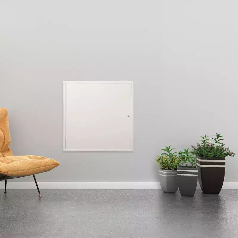 VEVOR Access Panel for Drywall & Ceiling, 16 x 16 Inch Plumbing Access Panels, Reinforced Access Door, Heavy-Duty Steel Wall Hole Cover, Silver