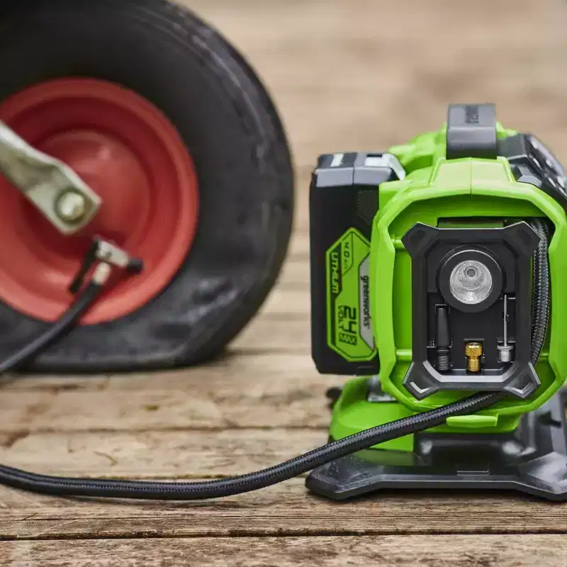 Greenworks POWERALL 24V Cordless Hybrid Air Inflator/Deflator Tool only