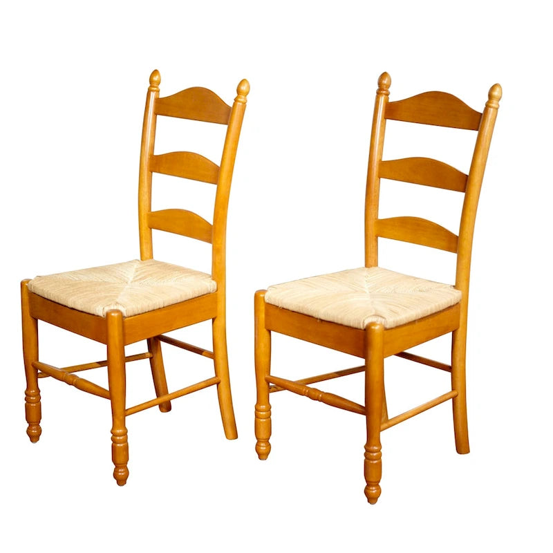 Simple Living Jessie Ladder back dining chair (Set of 2)