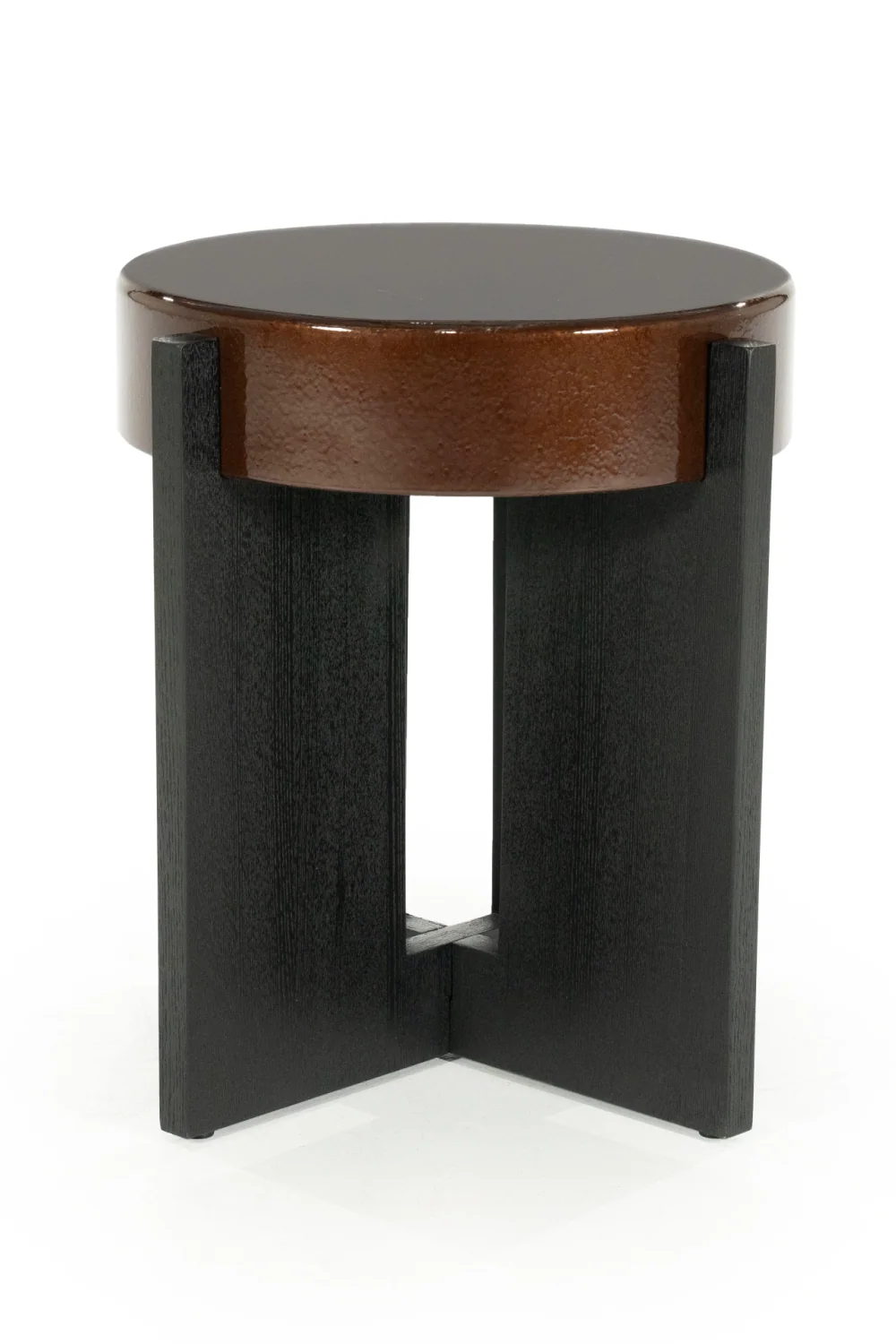 Shell Painting Side Table