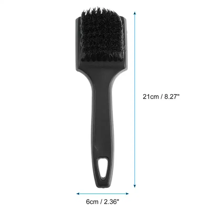 Unique Bargains Long Handled Car Wheel Rim Cleaning Brush 2 Pcs