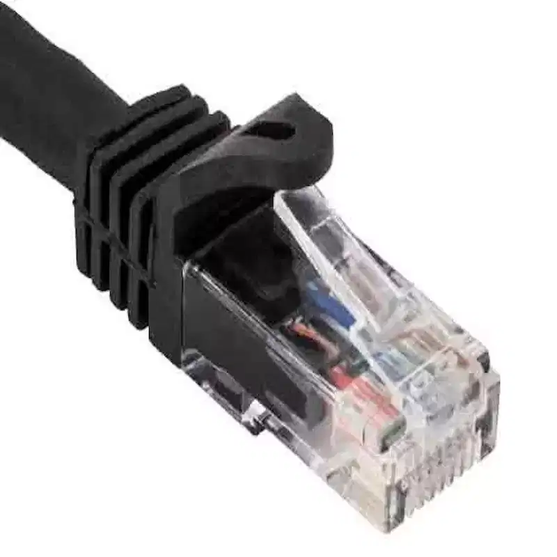 SANOXY Cables and Adapters; 3ft Cat6a 600 MHz UTP Snagless Ethernet Network Patch Cable, Black