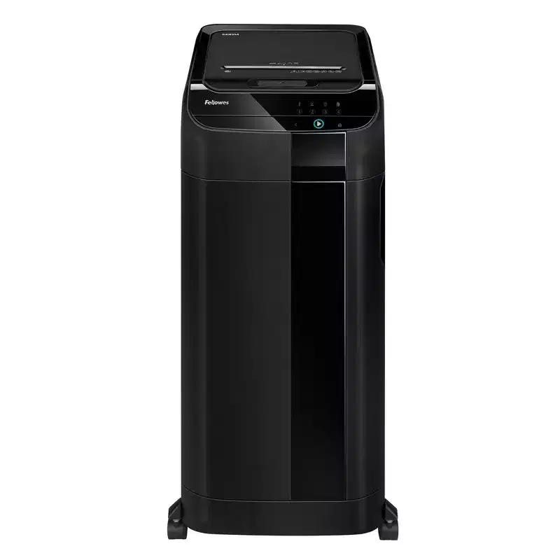 Refurbished: Fellowes AutoMax 600M 2-in-1 Heavy Duty Auto Feed Paper Shredder with Micro Cut  Manufacturer Refurbished
