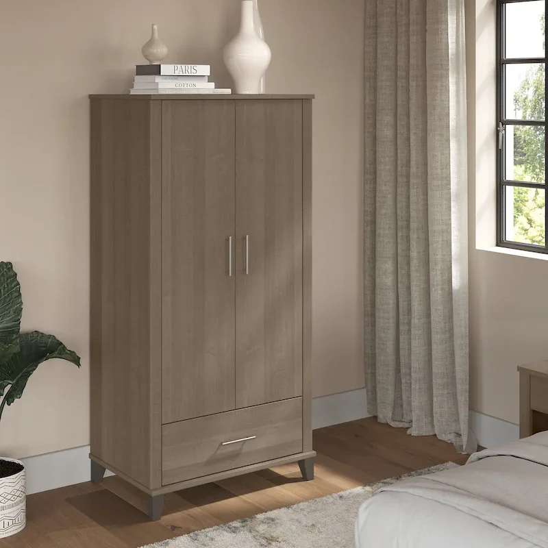 Somerset Large Armoire Cabinet by Bush Furniture