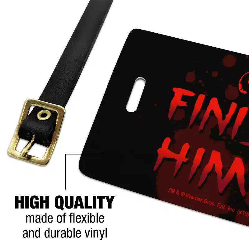Mortal Kombat Klassic Finish Him Luggage ID Tags Set of 2