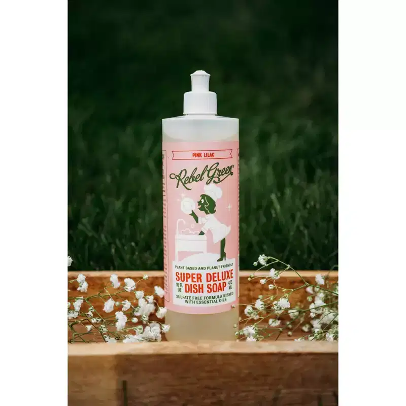 Rebel Green Pink Lilac Dish Soap - 32 fl oz/2pk: Ammonia-Free, Paraben-Free, Sulfate-Free, Phosphate-Free