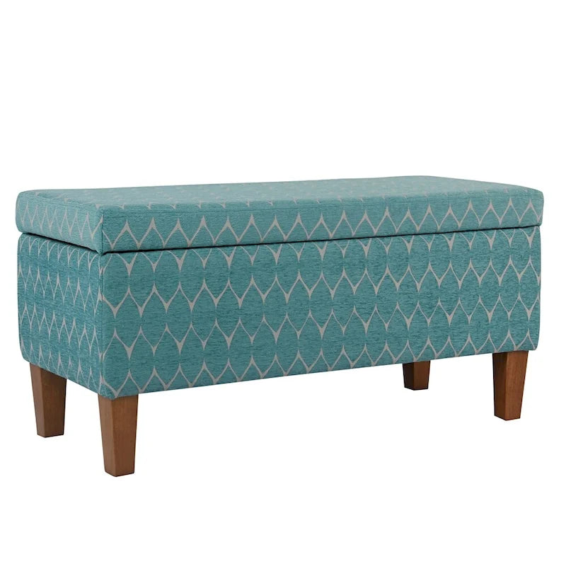Large Textured Storage Bench
