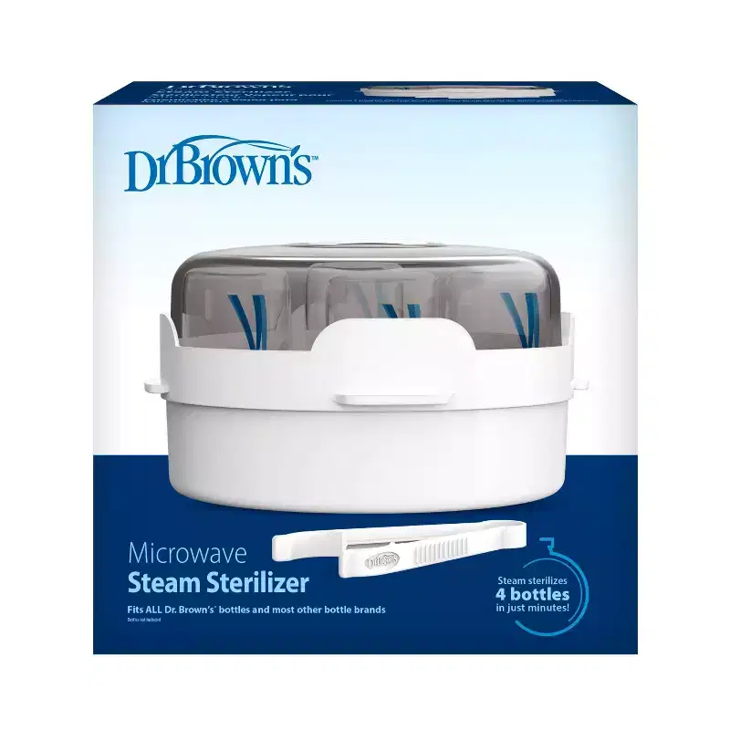 Dr. Brown's Microwave Steam Sterilizer for Baby Bottles & Accessories