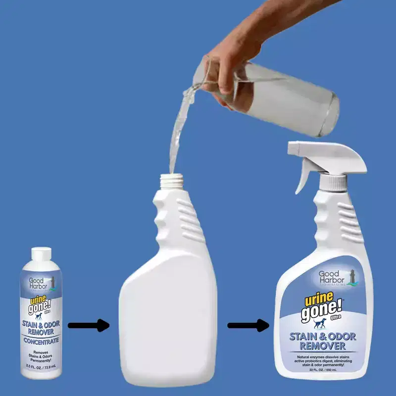 Urine Gone Ultra Stain and Odor Remover Concentrate Refill - 2pk