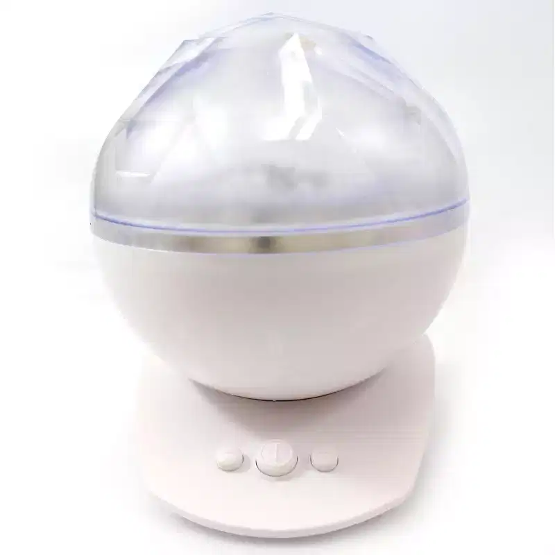 JuzToys Color Changing Led Night Light Lamp, White