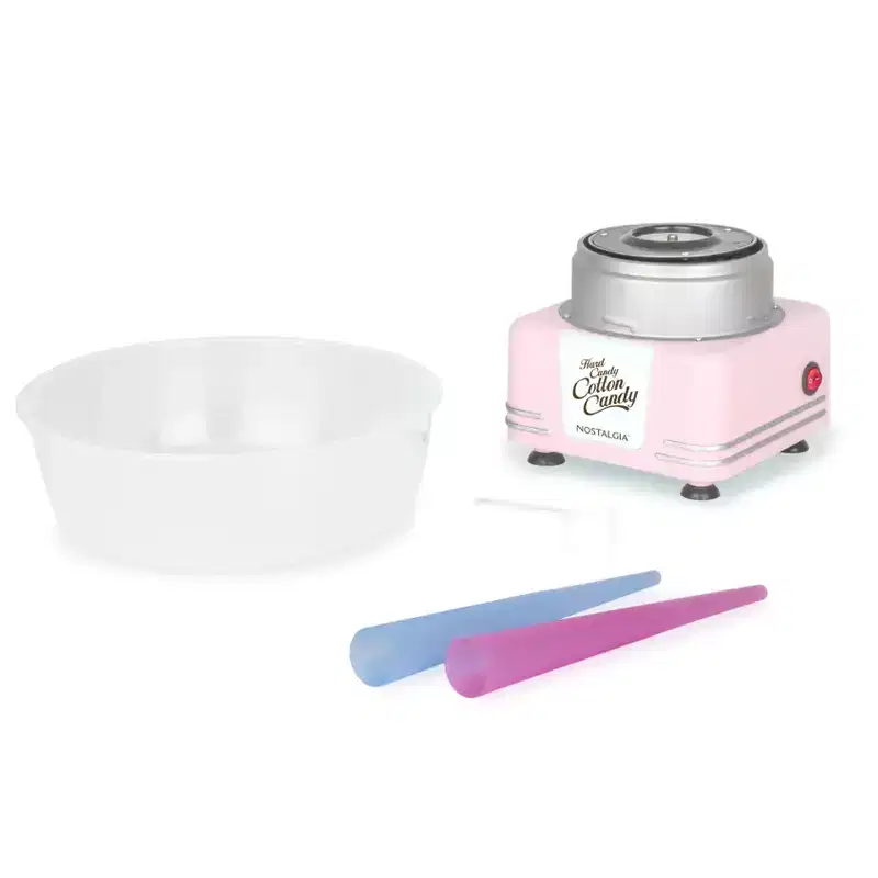 Nostalgia Candy Cotton Candy Maker, Pink