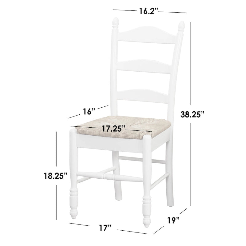 Simple Living Jessie Ladder back dining chair (Set of 2)