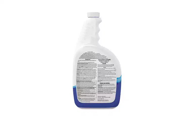 Diversey Virex All-Purpose Disinfectant Cleaner, Lemon Scent, 32 oz Spray Bottle, 4/Carton